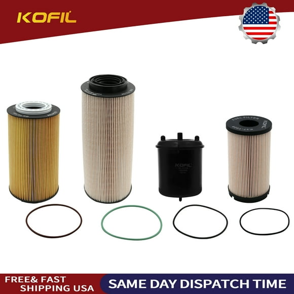 Fits For MX-13 Engine K37-1029 2277129 1922496 2234788 Oil & Fuel Filter Kit