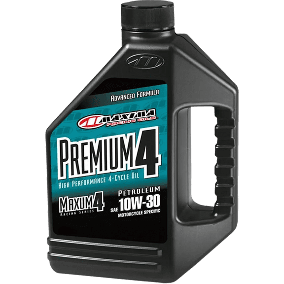 Maxima 30-209128 Premium 4 10w30 Motorcycle Engine Oil, 1 Gallon, 1 Pack