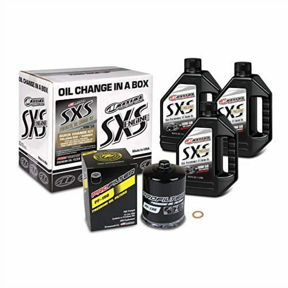 Maxima Racing 90-219013 Quick Change SxS 10W-50 Polaris Engine Oil Change Kit