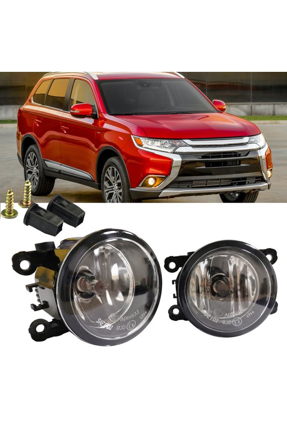 Fits For Mitsubishi Eclipse Endeavor Outlander RVR Bumper Driving Fog Lights Lamps