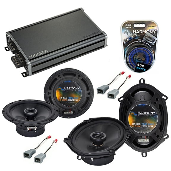 Fits Ford Bronco (Full Size) 85-86 Upgrade Harmony R65 R68 Speakers & CXA360.4