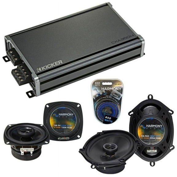 Fits Ford Bronco II 1983-1988 Factory Speaker Upgrade Harmony R4 R68 & CXA360.4