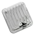 thumbnail image 1 of Fits Ford C4 Steel Transmission Pan (Case Fill Style) Chrome Includes Drain Plug, 1 of 1