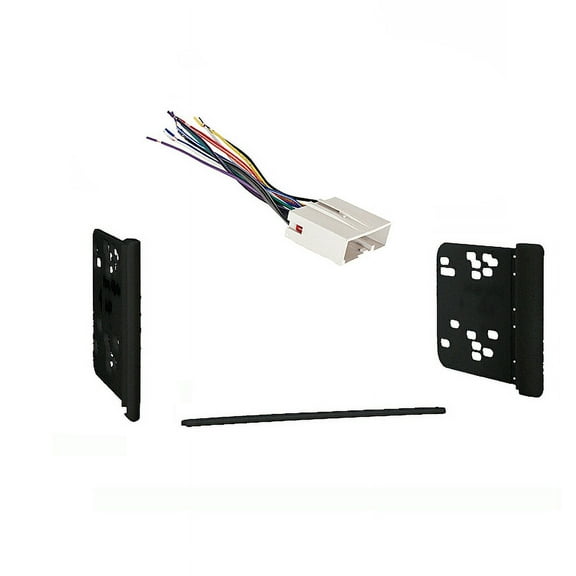 Fits Ford Crown Victoria 2003-2011 Double DIN Car Harness Radio Dash Kit