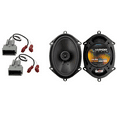 thumbnail image 1 of Fits Ford Crown Victoria 92-97 Front Door Replacement Speakers Harmony HA-R68, 1 of 3