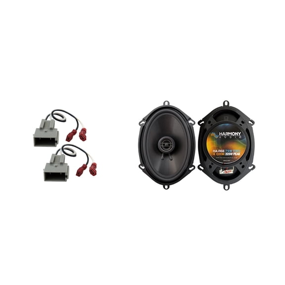 Fits Ford Econoline E-Series 14-17 Rear Door Replacement Speakers Harmony HA-R68