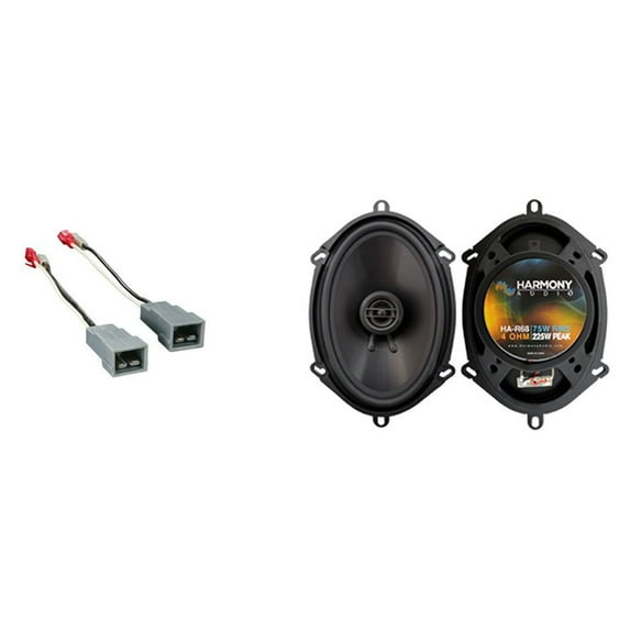 Fits Ford Econoline Full Size Van 86-91 Rear Side Panel Speakers HA-R68
