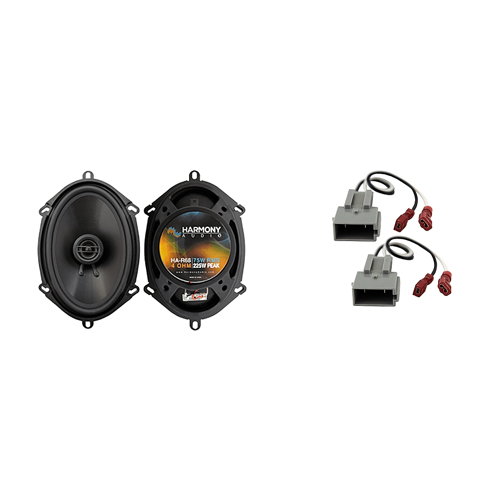 Fits Ford Econoline Full Size Van 92-96 Front Door Replacement Speakers HA-R68