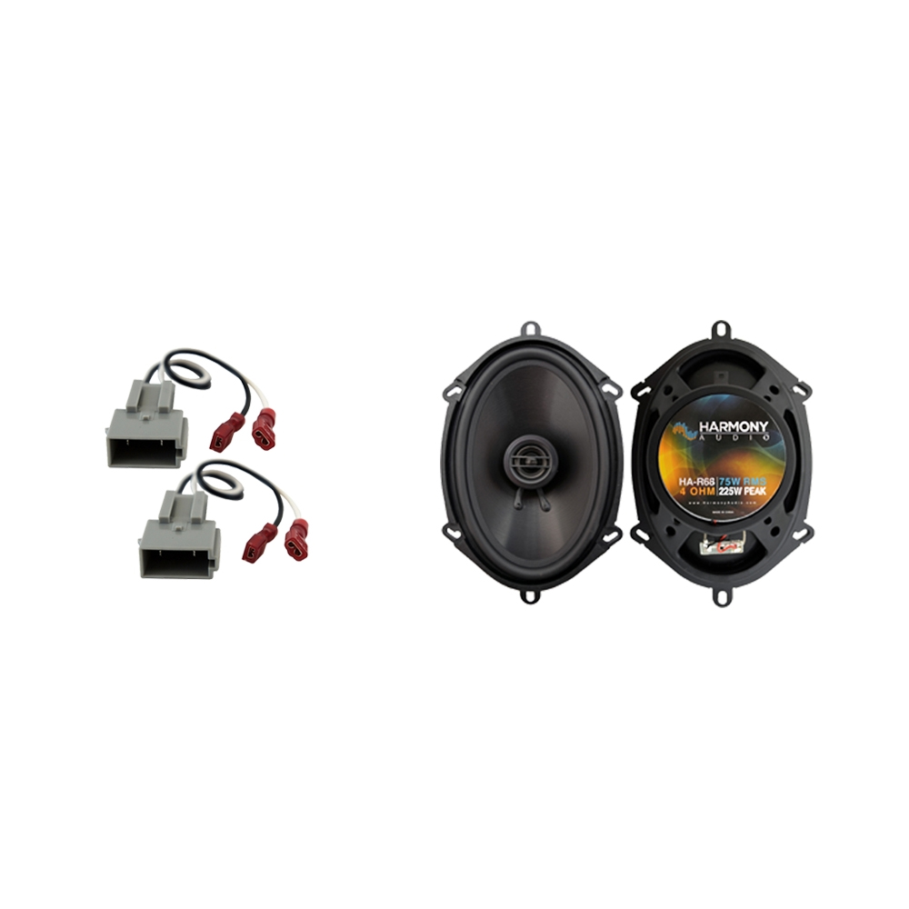 Fits Ford Econoline Full Size Van 97-13 Rear Door Replacement Speakers HA-R68