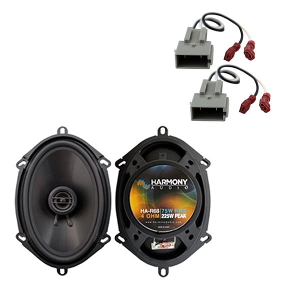 Fits Ford Escort 1991-1996 Rear Side Panel Replacement Harmony HA-R68 Speakers