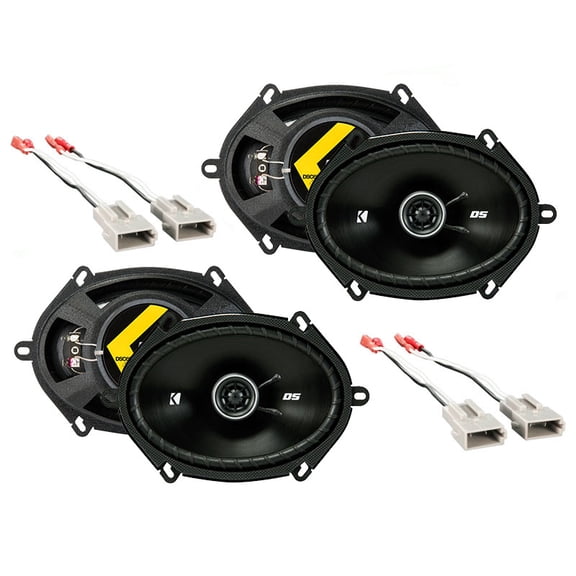 Fits Ford Expedition 1997-1998 Factory Speaker Upgrade Kicker (2) DSC68 Package