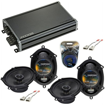 Fits Ford Explorer 1991-2001 Factory Speaker Upgrade Harmony (2) R68 & CXA360.4
