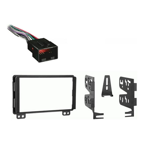 Fits Ford Explorer 2002-2003 Double DIN Stereo Harness Radio Install Dash Kit