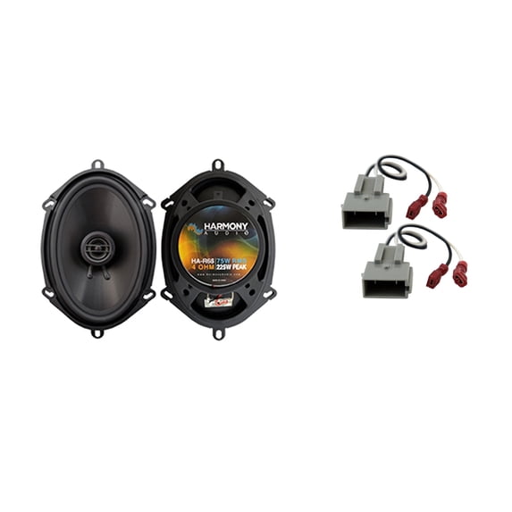 Fits Ford F-150 Heritage 2004 Front Door Replacement Harmony HA-R68 Speakers New