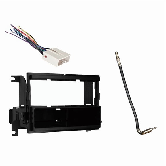 Fits Ford F-150 XL w/o Options 2009-2014 Metra Single DIN Dash Kit with Harmony Radio Harness