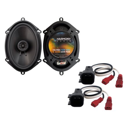 Fits Ford F-350 2017 Rear Side Panel Replacement Speaker Harmony HA-R68 Speakers