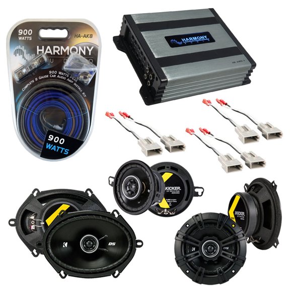 Fits Ford LTD 1989-1991 Factory Speaker Replacement Kicker DS Series & HA-A400.4