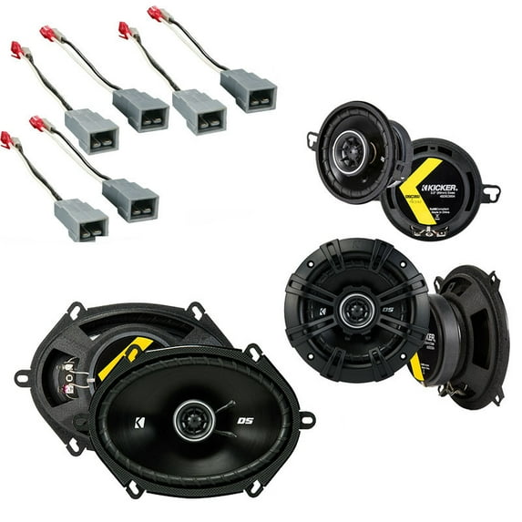 Fits Ford Mustang 1982-1985 Factory Speaker Replacement Kicker DSC5 DSC35 DSC68
