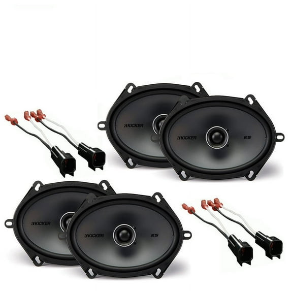 Fits Ford Mustang 2005-2009 Factory Speaker Replacement Kicker (2) KSC68 Package