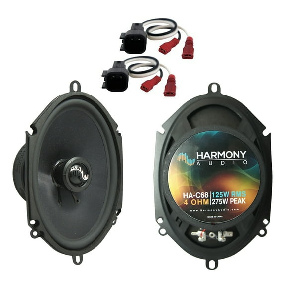 Fits Ford Mustang 2005-2009 Front Door Replacement Harmony HA-C68 Speakers New