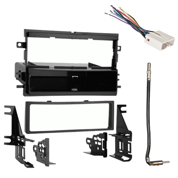 Fits Ford Taurus/Taurus X 2008-2009 Single DIN Harness Radio Install Dash Kit