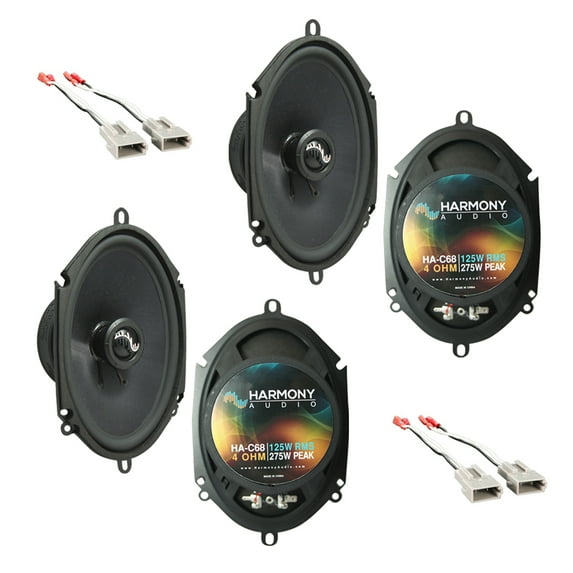 Fits Ford Thunderbird 1989-1997 OEM Speakers Replacement Harmony (2) C68 Package