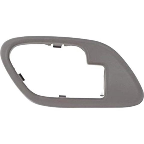 Fits GM Trucks SUV Interior Door Handle Bezel Grey Left For Manual Locks