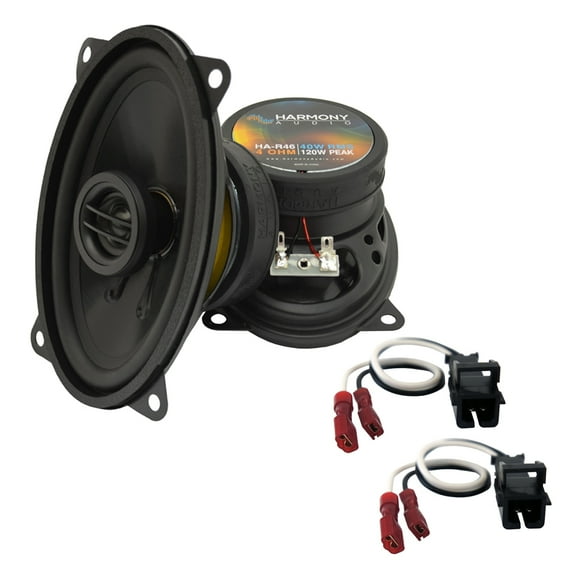 Fits GMC S-15 C/K Pickup 95-98 Rear Pillar Replacement Speakers Harmony HA-R46