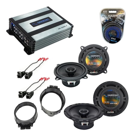 Fits GMC Sierra 2500HD/3500HD 2014 Harmony Speaker Speaker & HA-A400.4 Amp