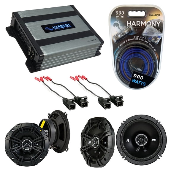 Fits GMC Yukon XL 2012-2014 Factory Speaker Upgrade Kicker DSC65 DSC5 HA-A400.4