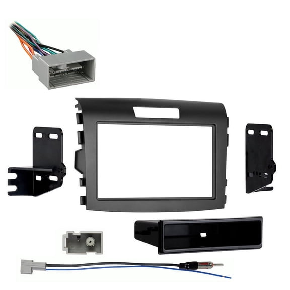 Fits Honda CRV 2012-2014 Metra Single DIN Dash Kit with Harmony Radio Harness