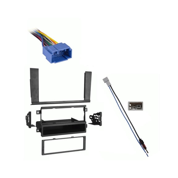 Fits Honda Element 2005-2011 Excluding LX Metra Single DIN Dash Kit with Harmony Radio Harness