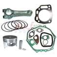 thumbnail image 1 of Fits Honda GXV390 13hp ENGINE OVERHAUL KIT PISTON RINGS CLIPS CON ROD FULL GASKET SET, 1 of 1