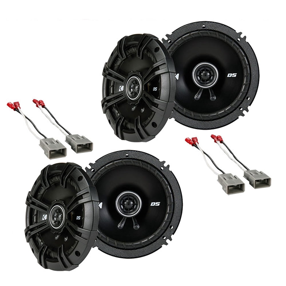 Kicker 46CST204 Tweeter Replacement Speakers For Honda Accord 2018-2019 - Titanium Dome, 3/4" - Bundle