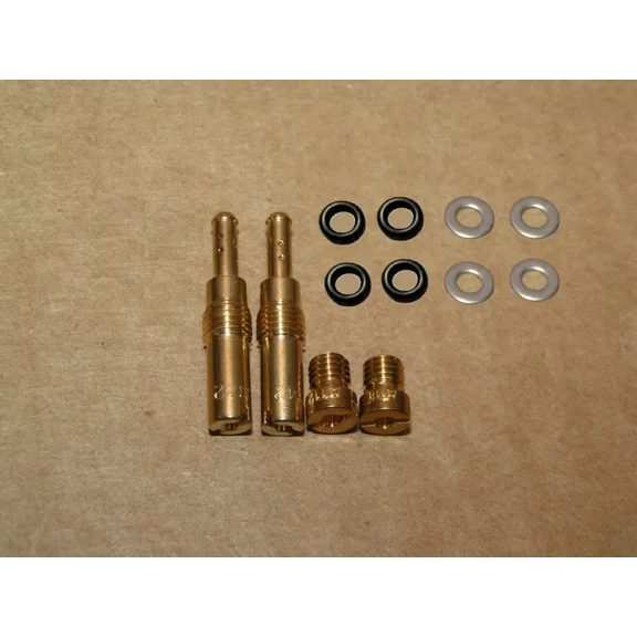 Fits Honda VT750C Shadow Ace 1998-2003 Carburetor Jet Kit with #42 Pilot Jet, #112 #118 Main Jets Replacement