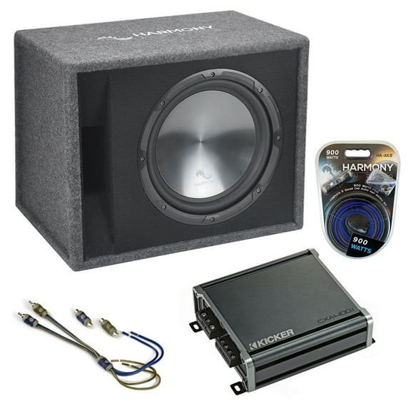 Fits Hyundai Genesis 09-16 Harmony Single 12" Loaded Sub Box Enclosure CXA400.1