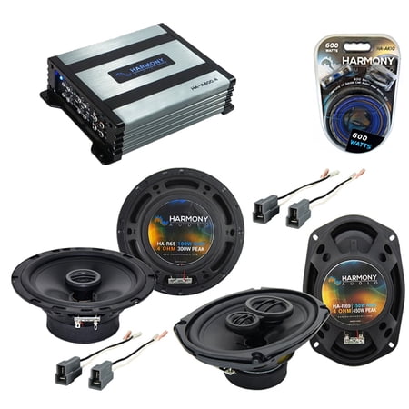 Fits Hyundai Tiburon 2003-2008 Harmony Speaker R65 R69 & HA-A400.4 Amp