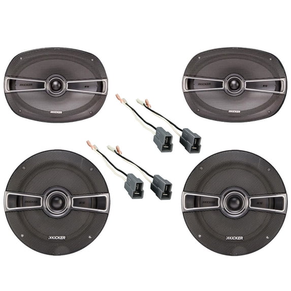 Fits Hyundai Tiburon 2003-2008 Speaker Replacement Kicker KSC65 KSC69 Package