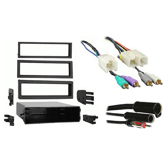 Fits Infiniti M30 1990-1992 Metra Single DIN Dash Kit with Harmony Radio Harness