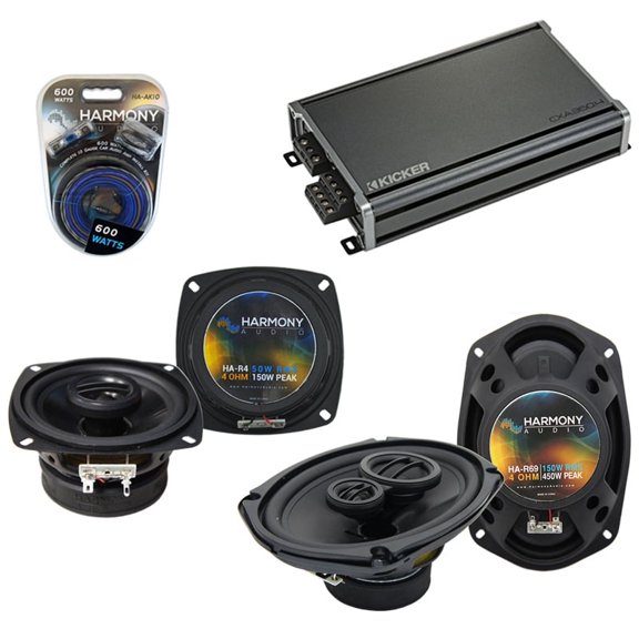 Fits Infiniti M30 1990-1992 Speaker Replacement Harmony R4 R69 & CXA360.4 Amp