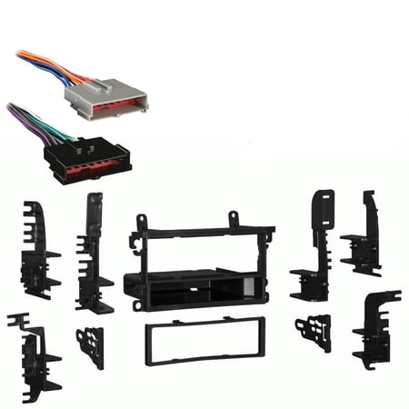 Fits Infiniti QX4 1997-2000 Metra Single DIN Dash Kit with Harmony Radio Harness