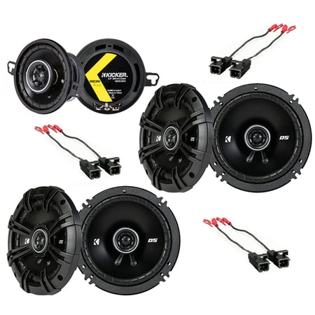 Fits Isuzu Ascender 2003-2008 Speaker Replacement Kicker (2) DSC65 DSC35 Package