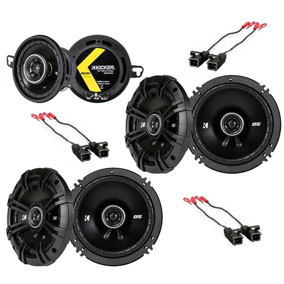 Fits Isuzu Ascender 2003-2008 Speaker Replacement Kicker (2) DSC65 DSC35 Package