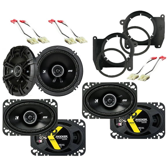Fits Isuzu Hombre 1996-2001 Speaker Replacement Kicker (2) DSC65 DSC46 Package