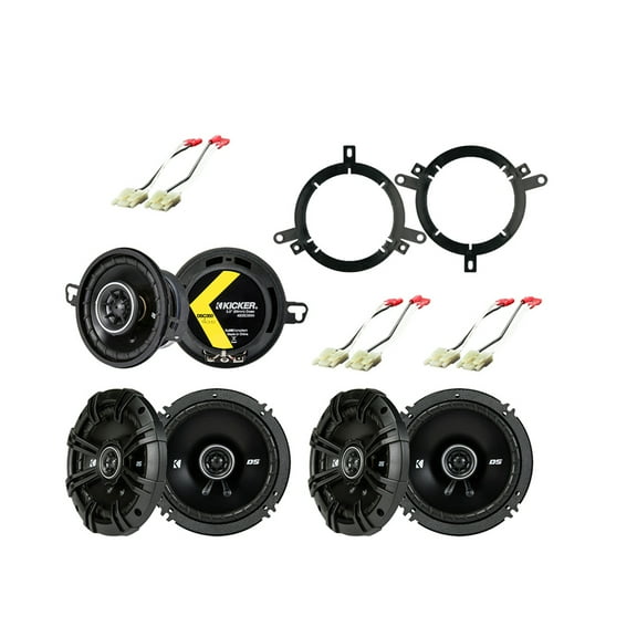 Fits Jeep Grand Cherokee 1996-1998 Speaker Replacement Kicker DS Series Package