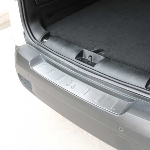 Rear Bumper Sill Cover Protector Guard for Jeep Renegade 2019-2023 Brushed Steel