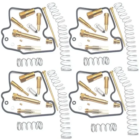 Fits Kawasaki Prairie 650 KVF650 2002-2003 Brute Force 650 KVF650 2005-2013 Prairie 700 KVF700A 2004-2006 Carburetor Repair Kit Rebuild Set Replacement