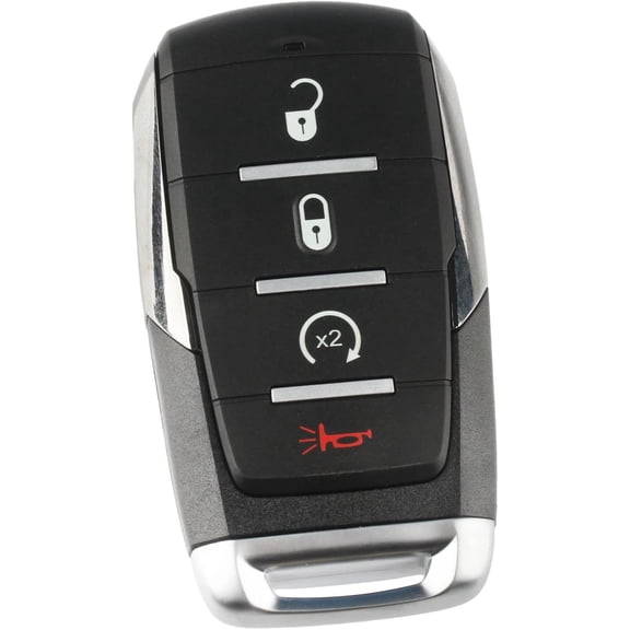 Fits Keyless Entry Remote Start Car Key Fob 4btn For Ram 1500 (OHT-4882056)