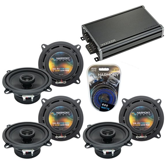 Fits Land Rover Freelander 02-06 Speaker Upgrade Harmony (3) R5 & CXA360.4 Amp