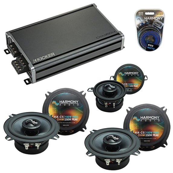 Fits Lexus GX470 03-08 Speakers Replacement Harmony (2) C5 C35 & CXA360.4 Amp